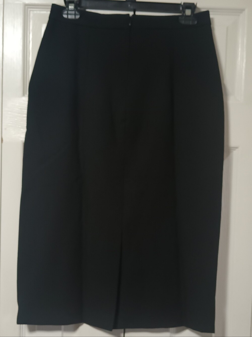Club Monaco Black Button-Front Midi Skirt - Picture 5 of 12